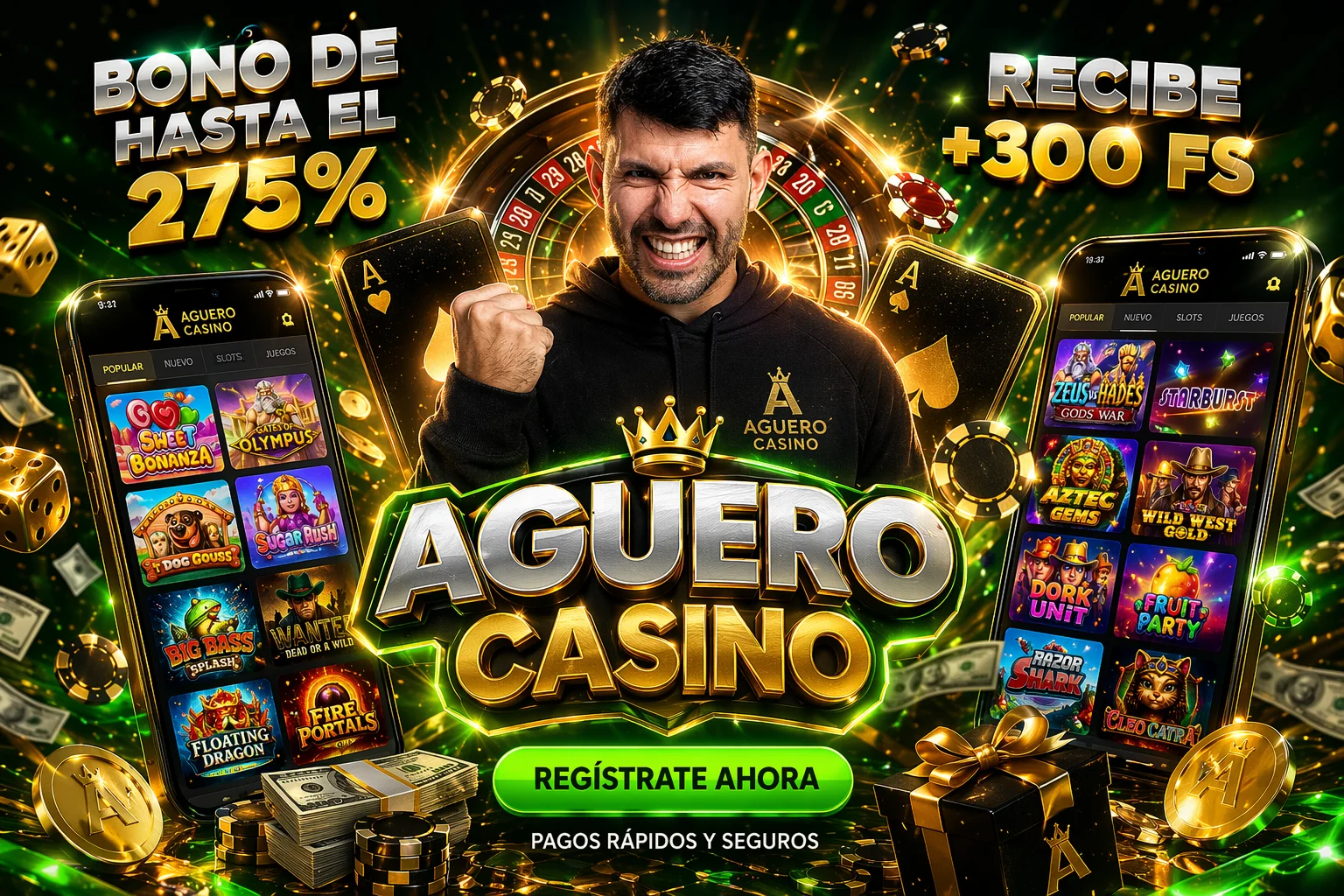 Aguero casino  -  hero